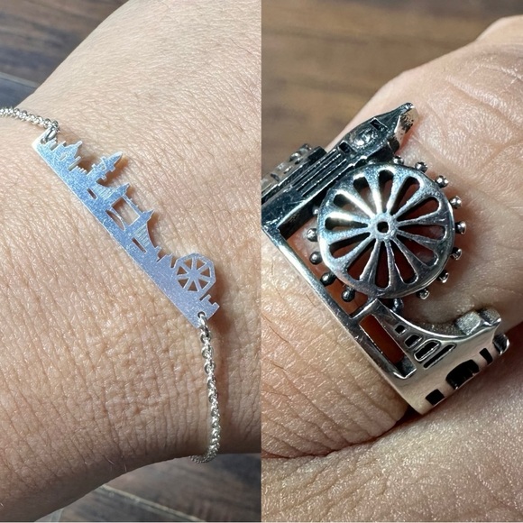London Skyline Bracelet and Ring Set - Picture 1 of 10